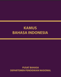 E- Kamus Besar Bahasa Indonesia (KBBI)