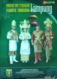Pakaian dan Perhiasan Pengantin Tradisional Lampung