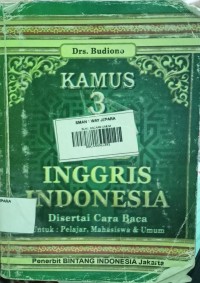 Kamus 3 Bahasa : Arab Inggris Indonesia