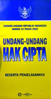 Undang-Undang Hak Cipta Beserta Penjelasannya