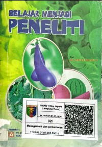 Belajar Menjadi Peneliti