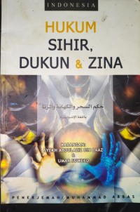 Hukum Sihir, Dukun & Zina