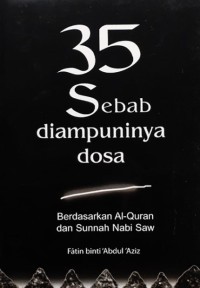 35 Sebab Diampuninya Dosa