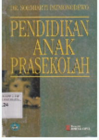 PENDIDIKAN ANAK PRASEKOLAH