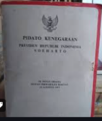 Pidato kenegaraan Presiden Republik Indonesia Jenderal Soeharto di depan Sidang Dewan Perwakilan Rakyat, 16 Agustus 1989